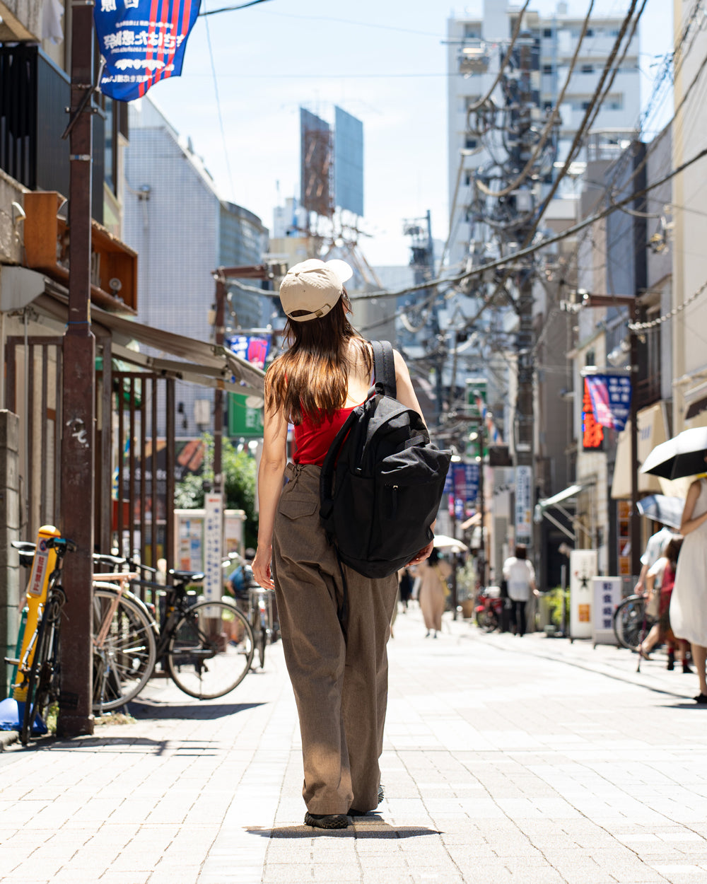 nanamica Cotton Buff Cloth Gurkha Pants