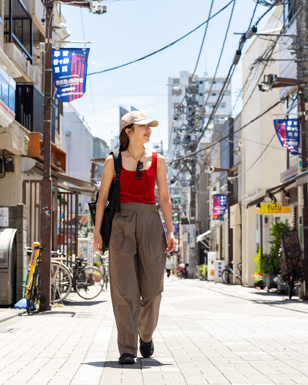 nanamica Cotton Buff Cloth Gurkha Pants