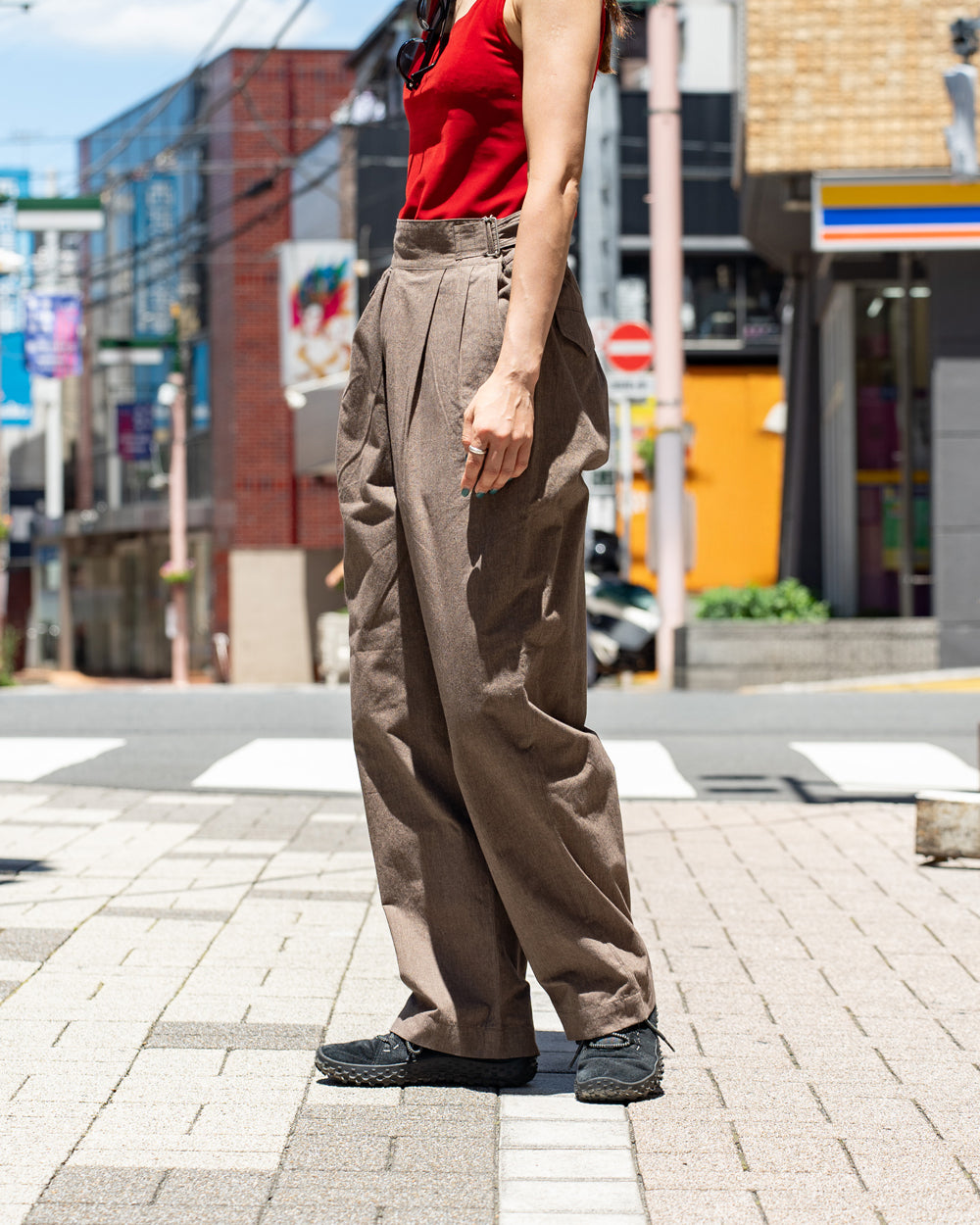 nanamica Cotton Buff Cloth Gurkha Pants