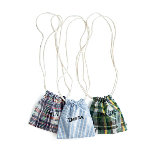 TEMBEA　巾着 POCHETTE -NEW CHECK