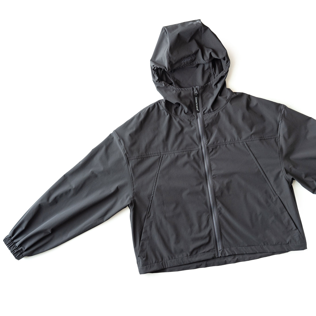 Americana Cropped zip hoodie