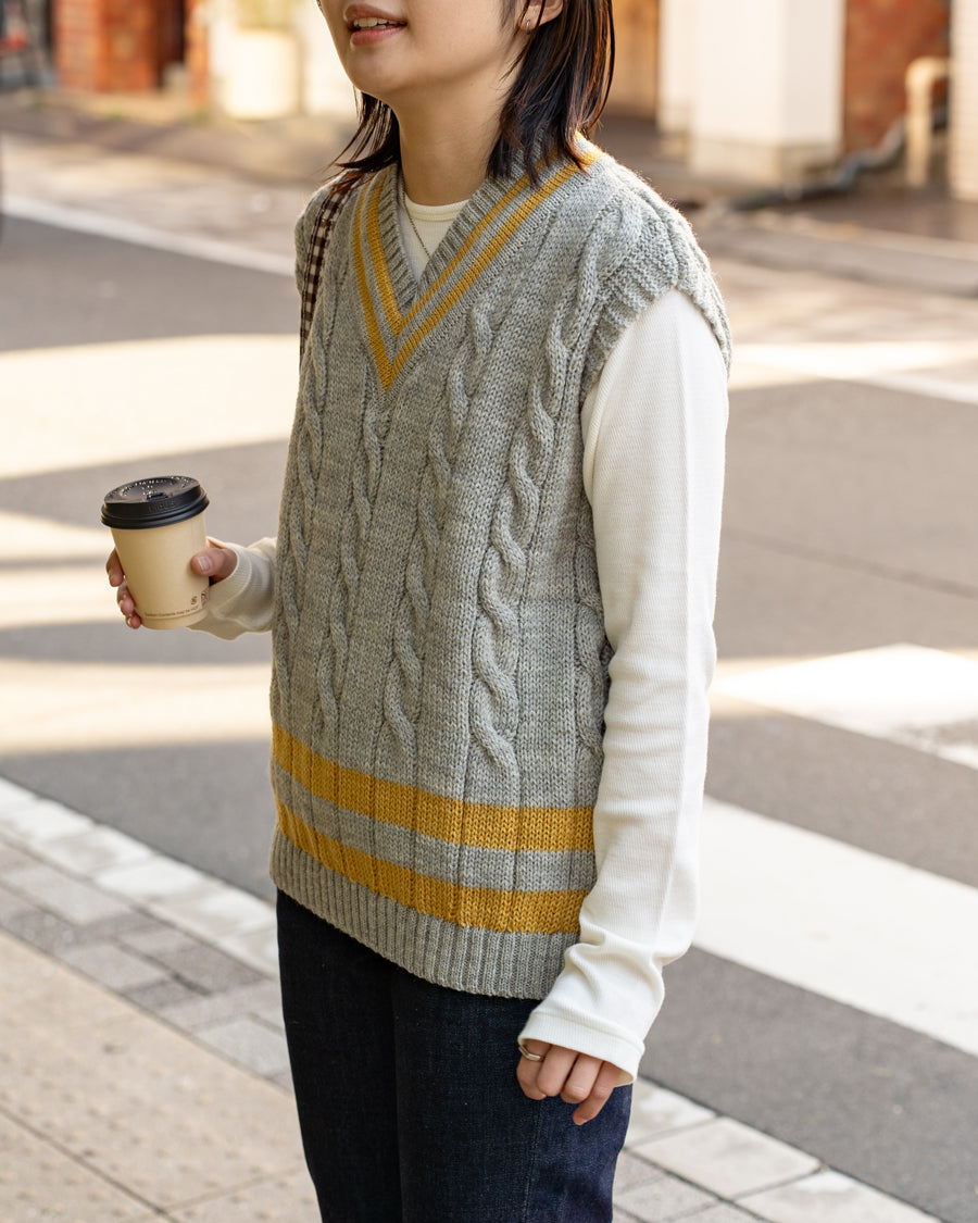OLDDERBY KNITWEAR 　KNIT VEST