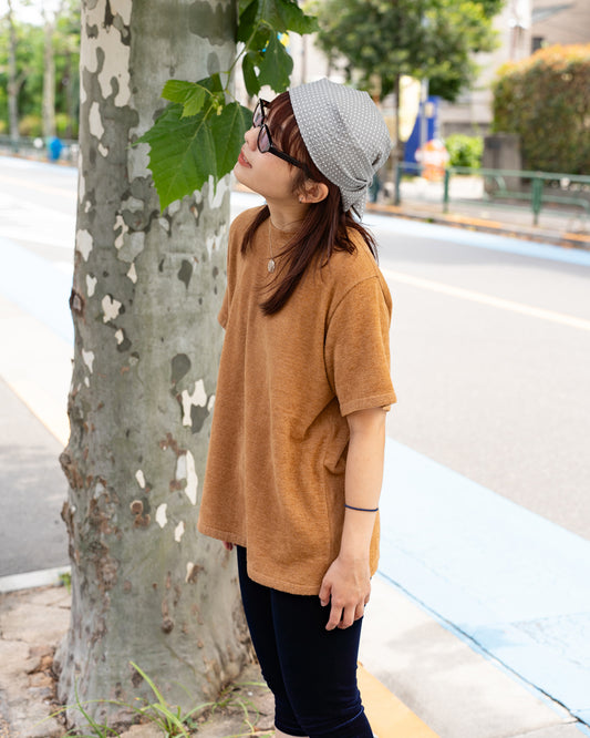 Yonetomi  SURFER MOLE KNIT TEE