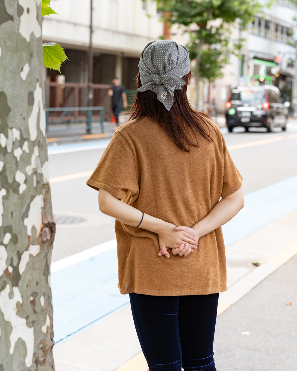Yonetomi  SURFER MOLE KNIT TEE