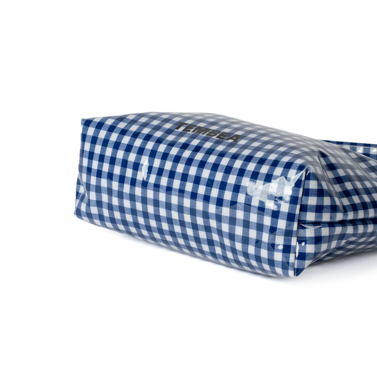 TEMBEA × Friday  SINGLE TOTE SHORT "GINGHAM NAVY"