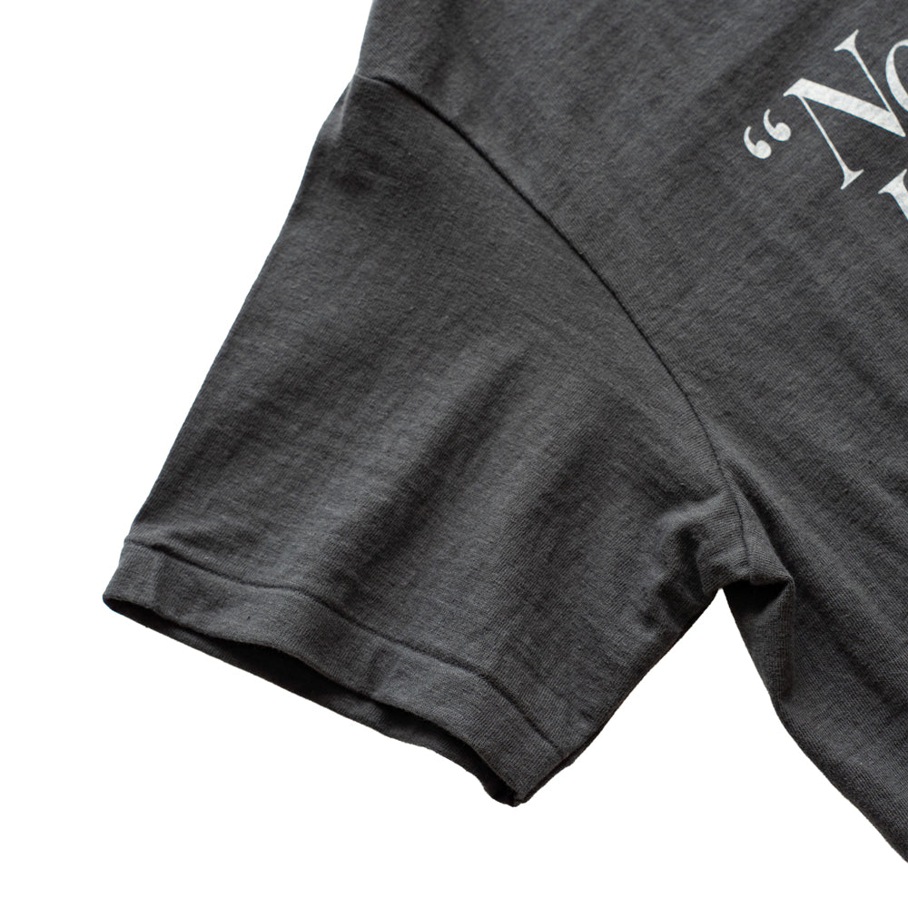 Americana × Friday   Print tee " No Thanks  I'll go by bicycle "