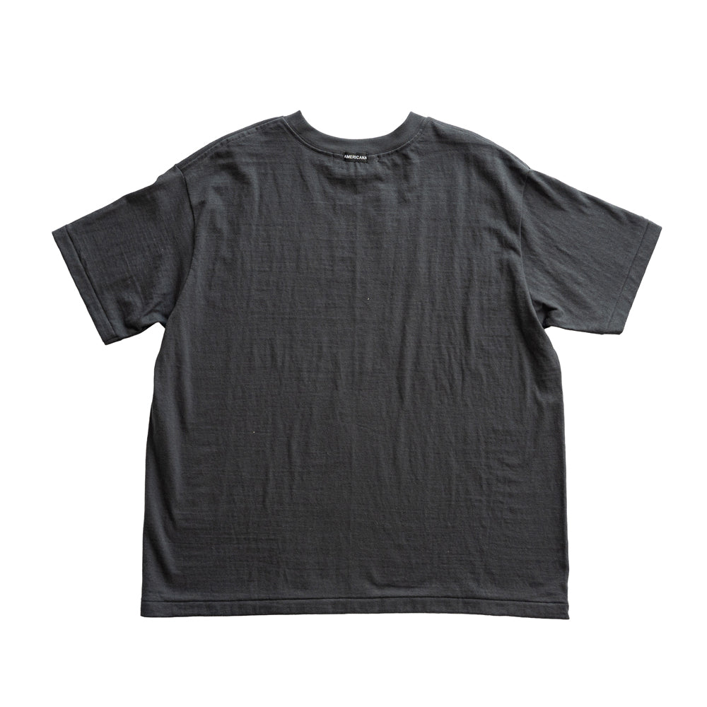 Americana × Friday   Print tee " No Thanks  I'll go by bicycle "