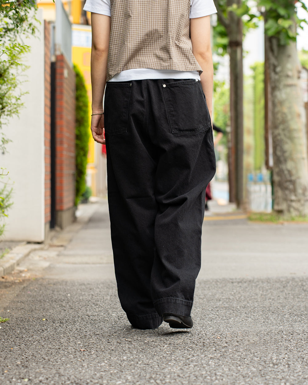Oblada SKATER JEANS -BLACK