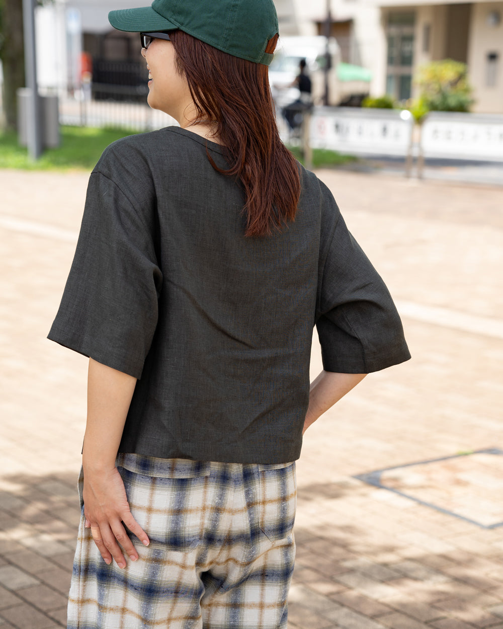WONDER FULL LIFE  LINEN COVER SHIRTS