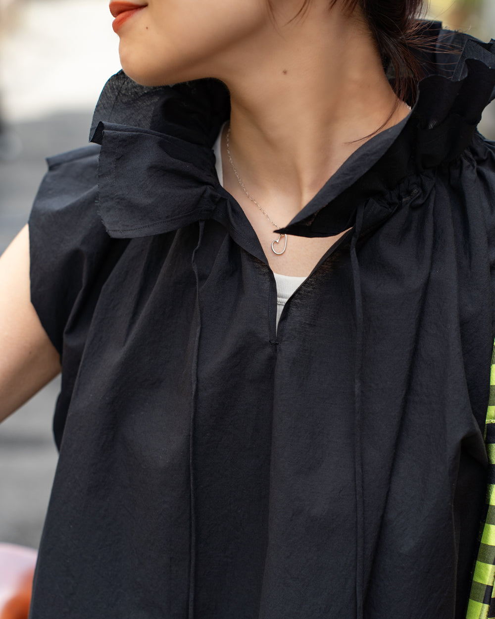 HAVERSACK × Friday  Frill collar N/S shirts