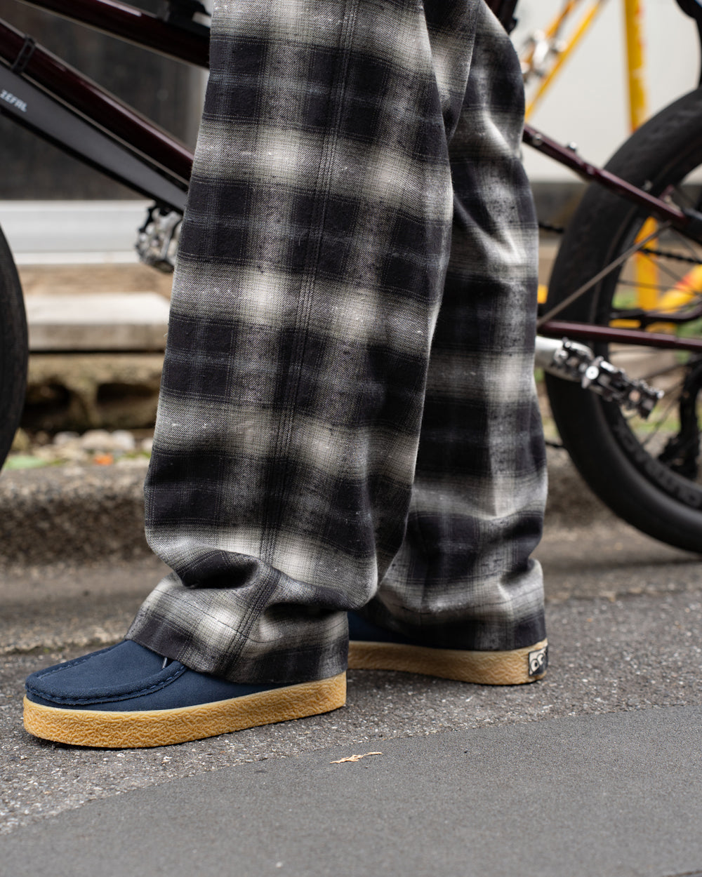 Oblada OMBRE CHECK PANTS