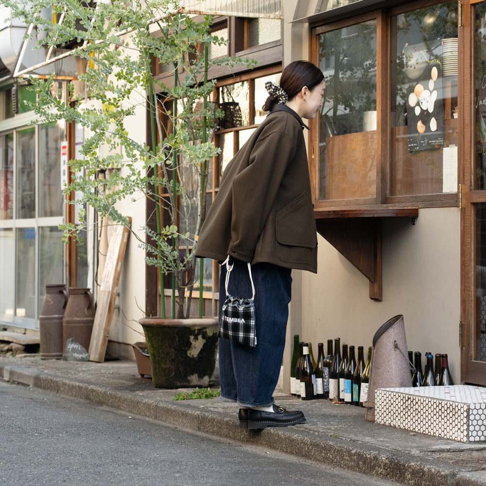 TEMBEA　巾着 POCHETTE -NEW CHECK