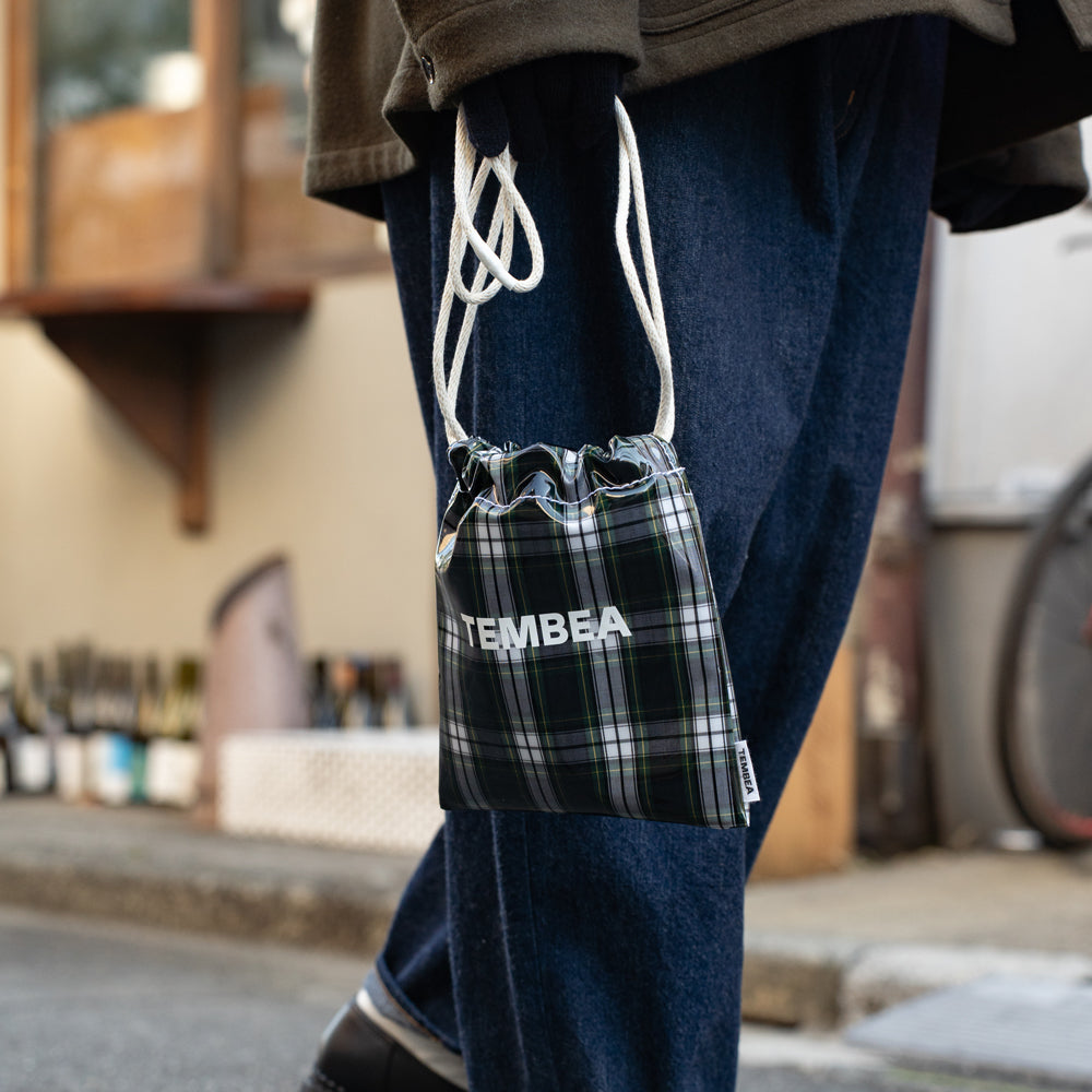 TEMBEA　巾着 POCHETTE -NEW CHECK