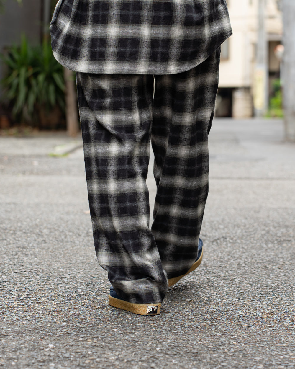 Oblada OMBRE CHECK PANTS