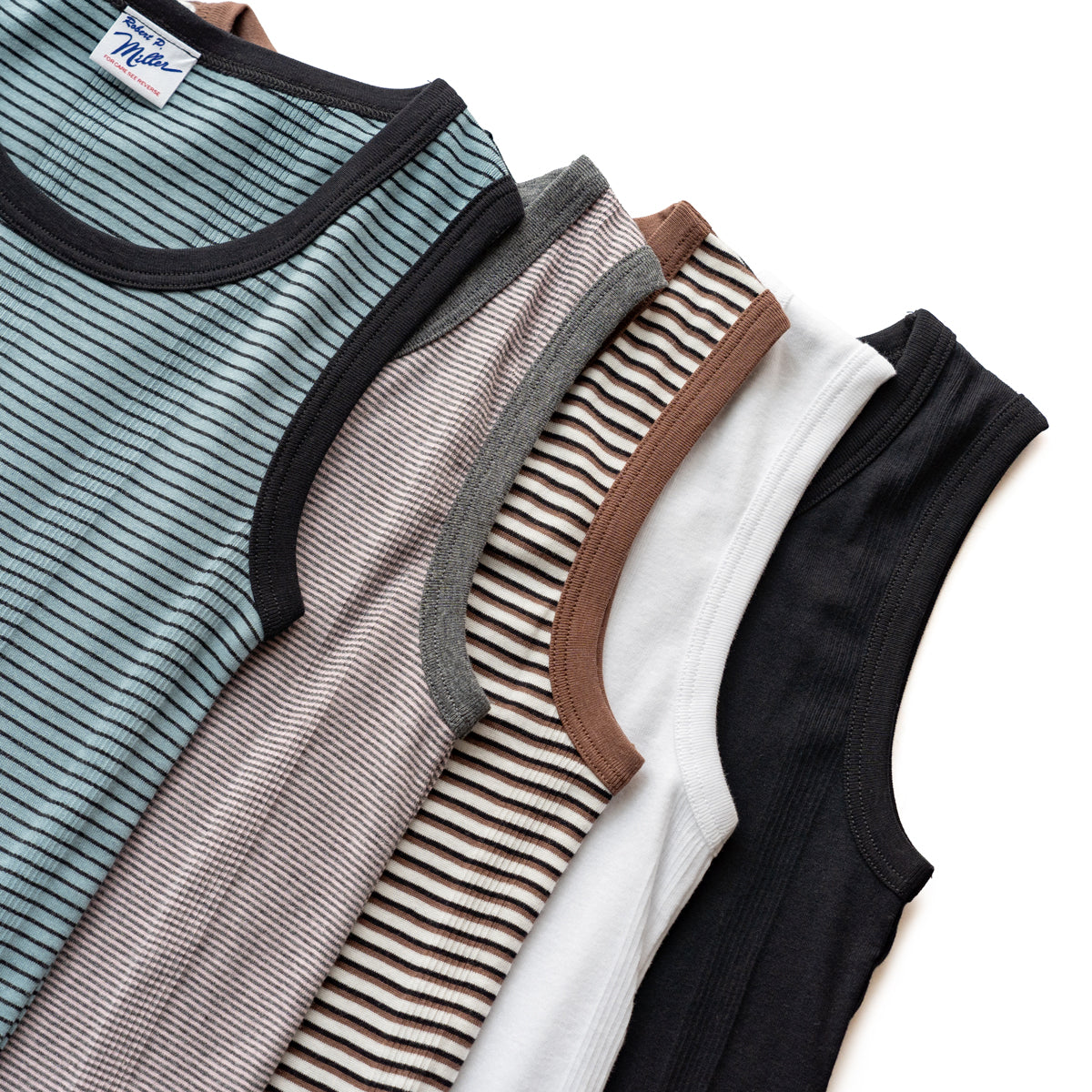 Robert P. miller  Panel-rib Tanktop -808C