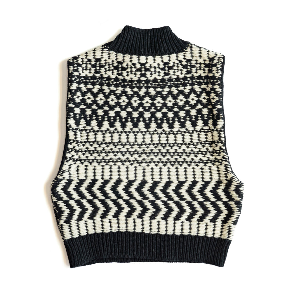WONDER FULL LIFE × TAKt    Hand knit vest #11