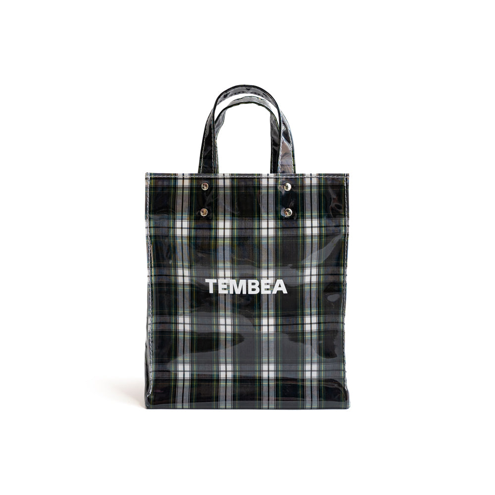 TEMBEA　PAPER TOTE SMALL -NEW CHECK