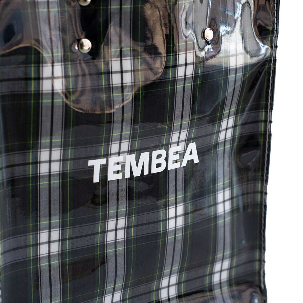 TEMBEA　PAPER TOTE SMALL -NEW CHECK