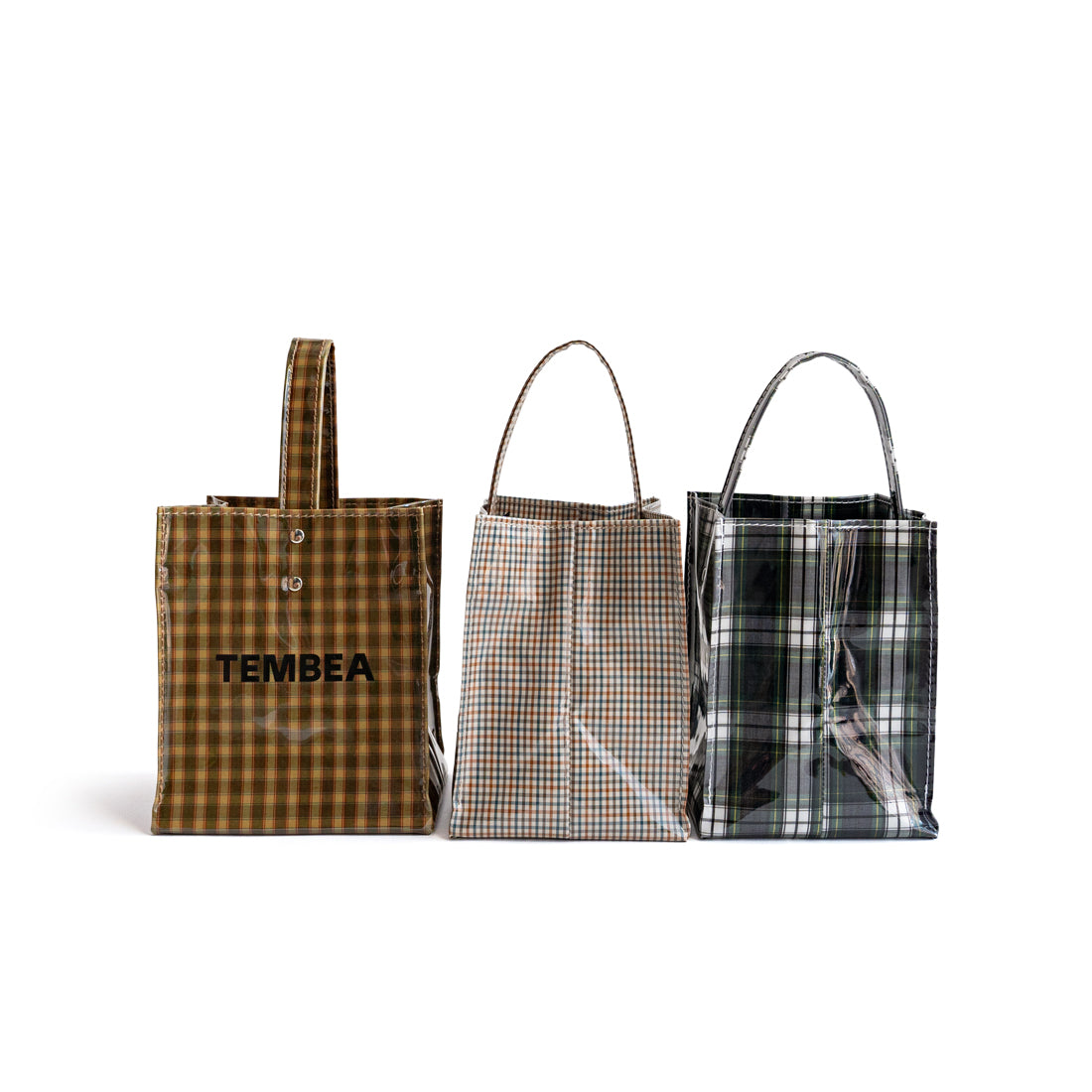 TEMBEA　CUBE TOTE -NEW CHECK