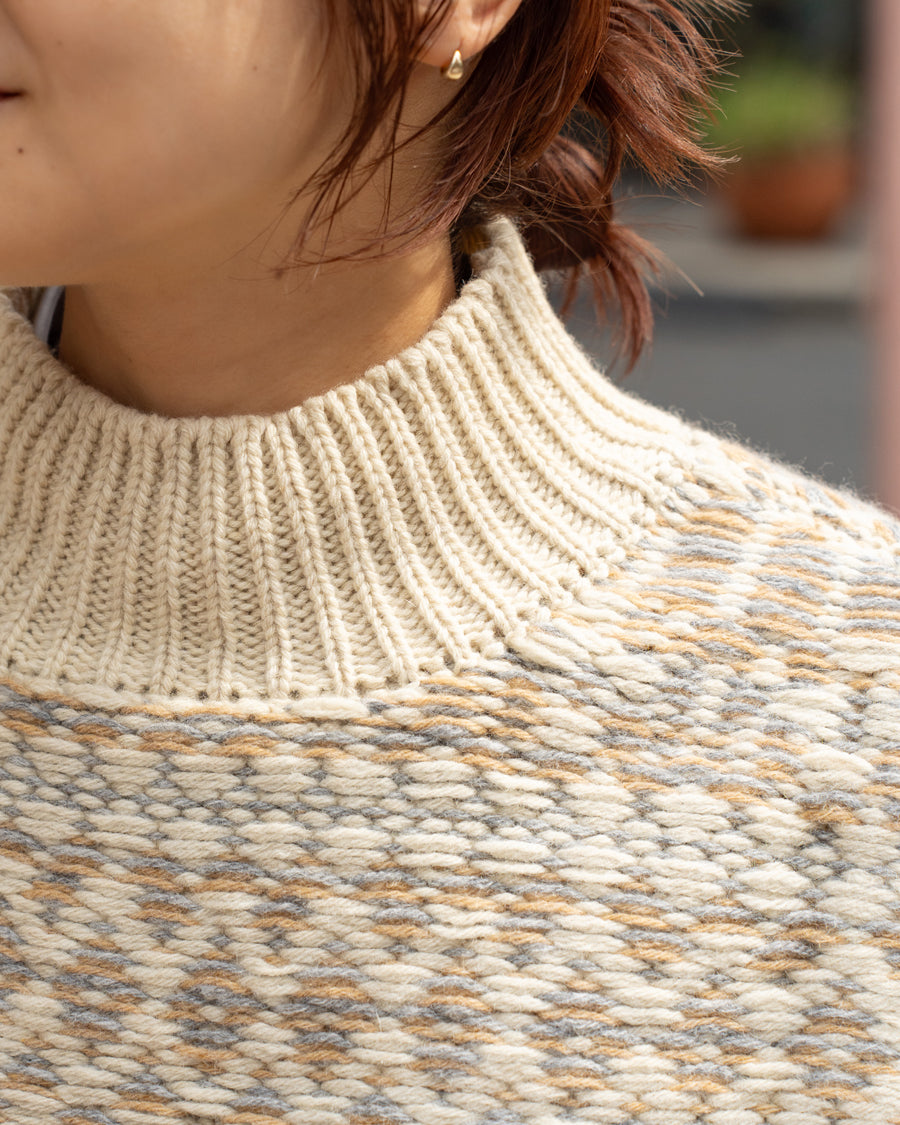 WONDER FULL LIFE × TAKt    Hand knit vest #11