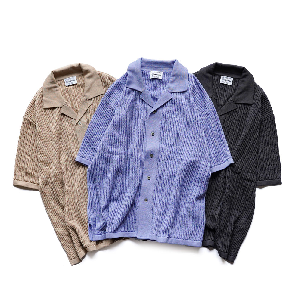 KOUHEN SUKASHI KNIT VEST - Yonetomi STORE ONLINE｜ヨネトミ