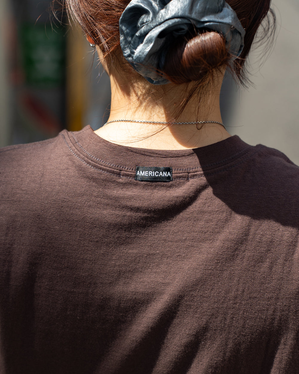 Americana × Friday  "AMERICANA CYCLERY" -Brown
