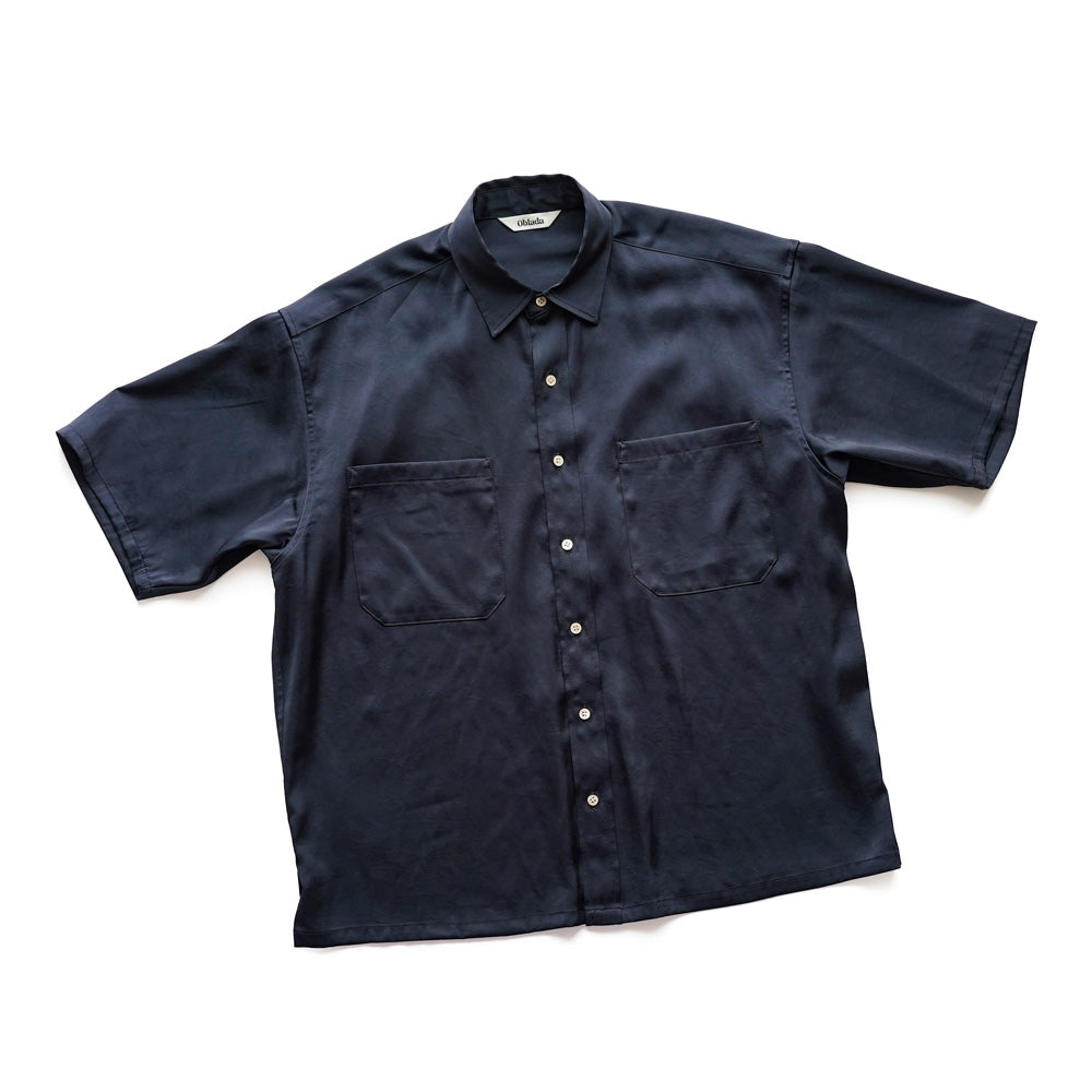 Oblada CINCH SATIN SHIRT サテンシャツ Oblada CINCH SATIN SHIRT サテンシャツ - メルカリ