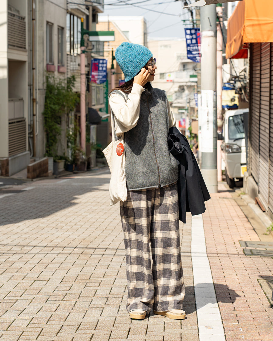 nanamica Zip-Up Mohair Vest -Unisex – Friday