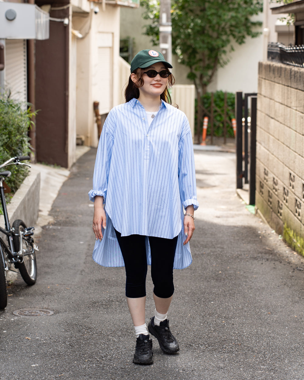 Americana Pull over shirt -Stipe