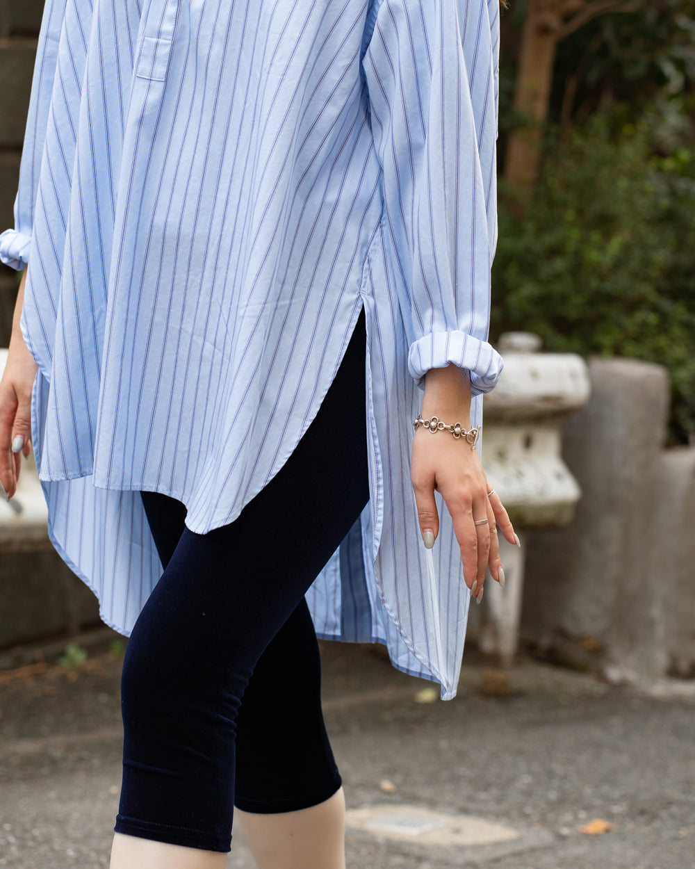 Americana Pull over shirt -Stipe