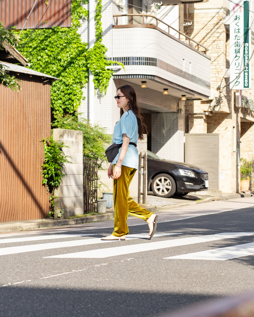 Yonetomi  SURFER MOLE KNIT TEE