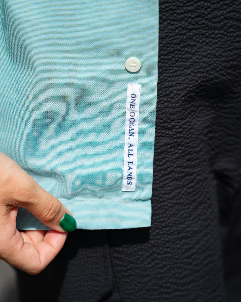 nanamica Open Collar Panama S/S Shirt