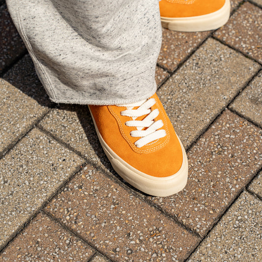 Last Resort AB VM001 LO Suede  -Sunset orange/White
