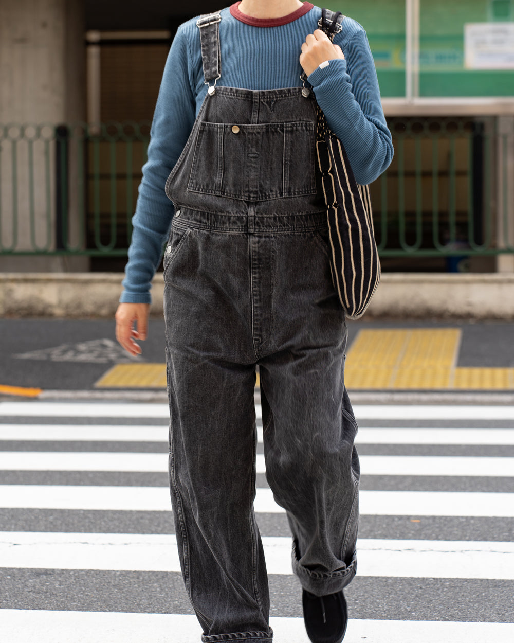 Oblada FRONTIER PANTS VINTAGE -BLACK