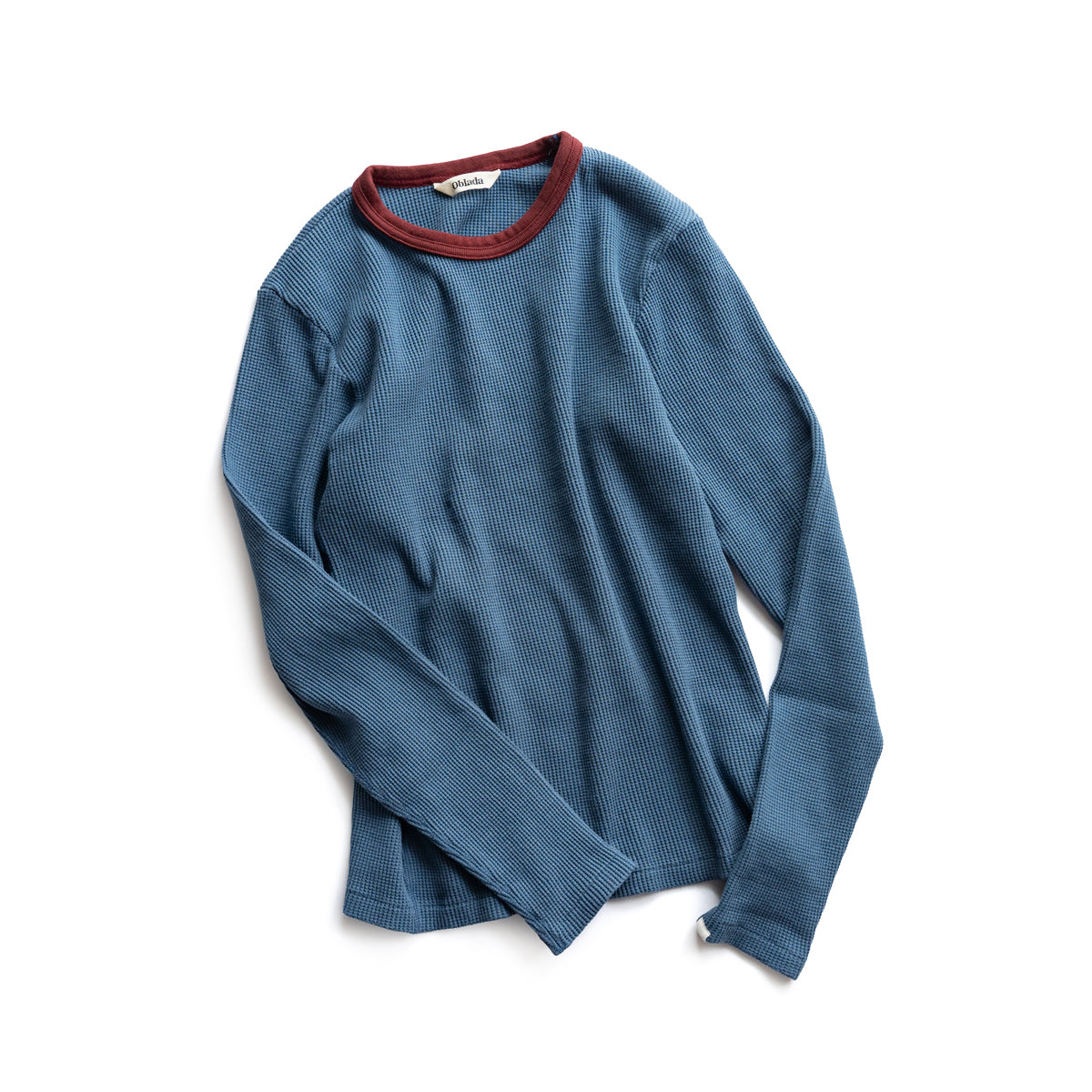 Oblada WAFFLE LONG SLEEVE TEE