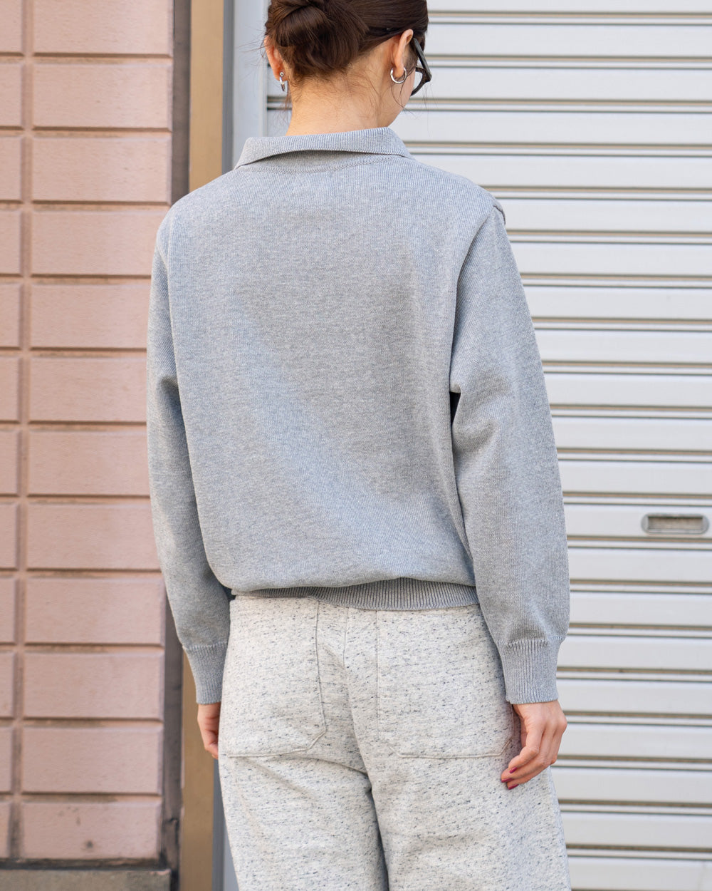 Yonetomi GIMA COTTTON TENJIKU KNIT P/O