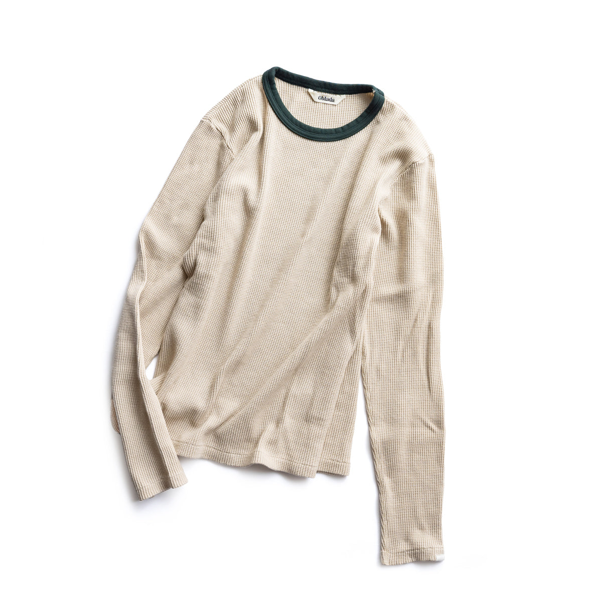 Oblada WAFFLE LONG SLEEVE TEE