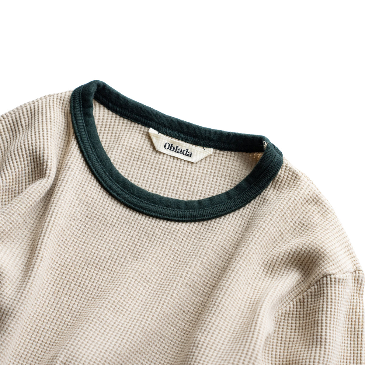 Oblada WAFFLE LONG SLEEVE TEE