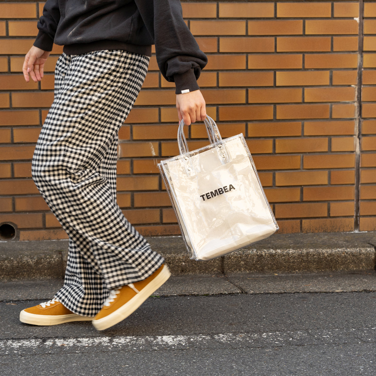 TEMBEA　PAPER TOTE SMALL TOUMEI