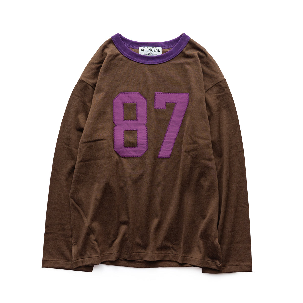 Americana Football ringer tee