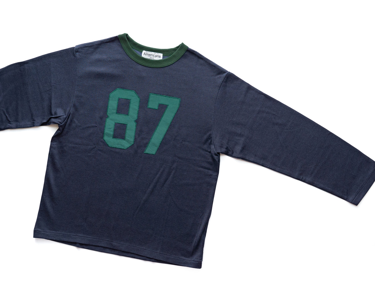 Americana Football ringer tee