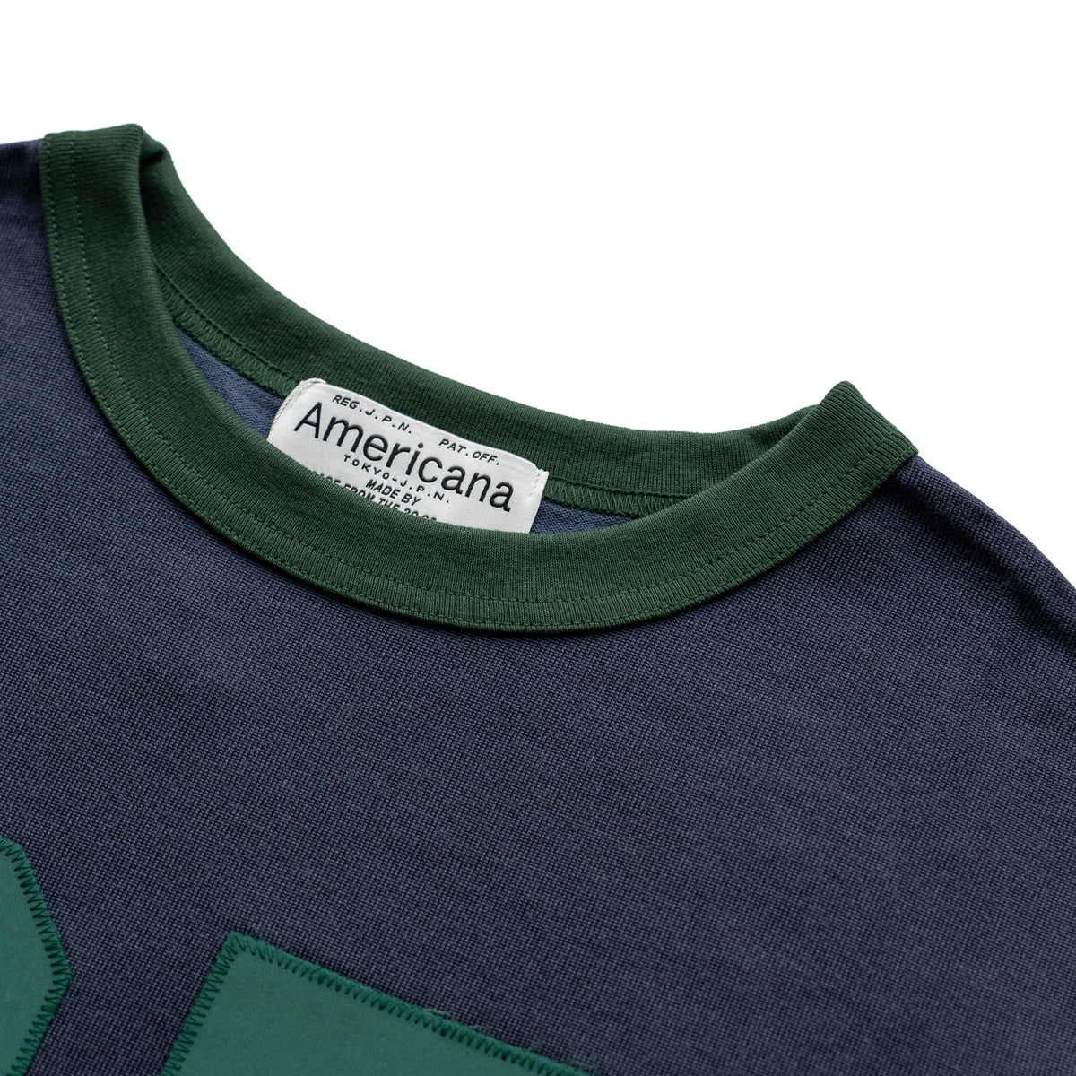 Americana Football ringer tee