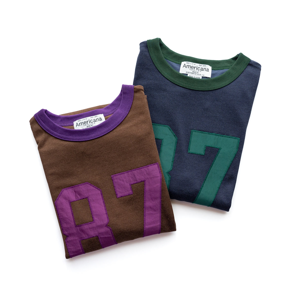 Americana Football ringer tee