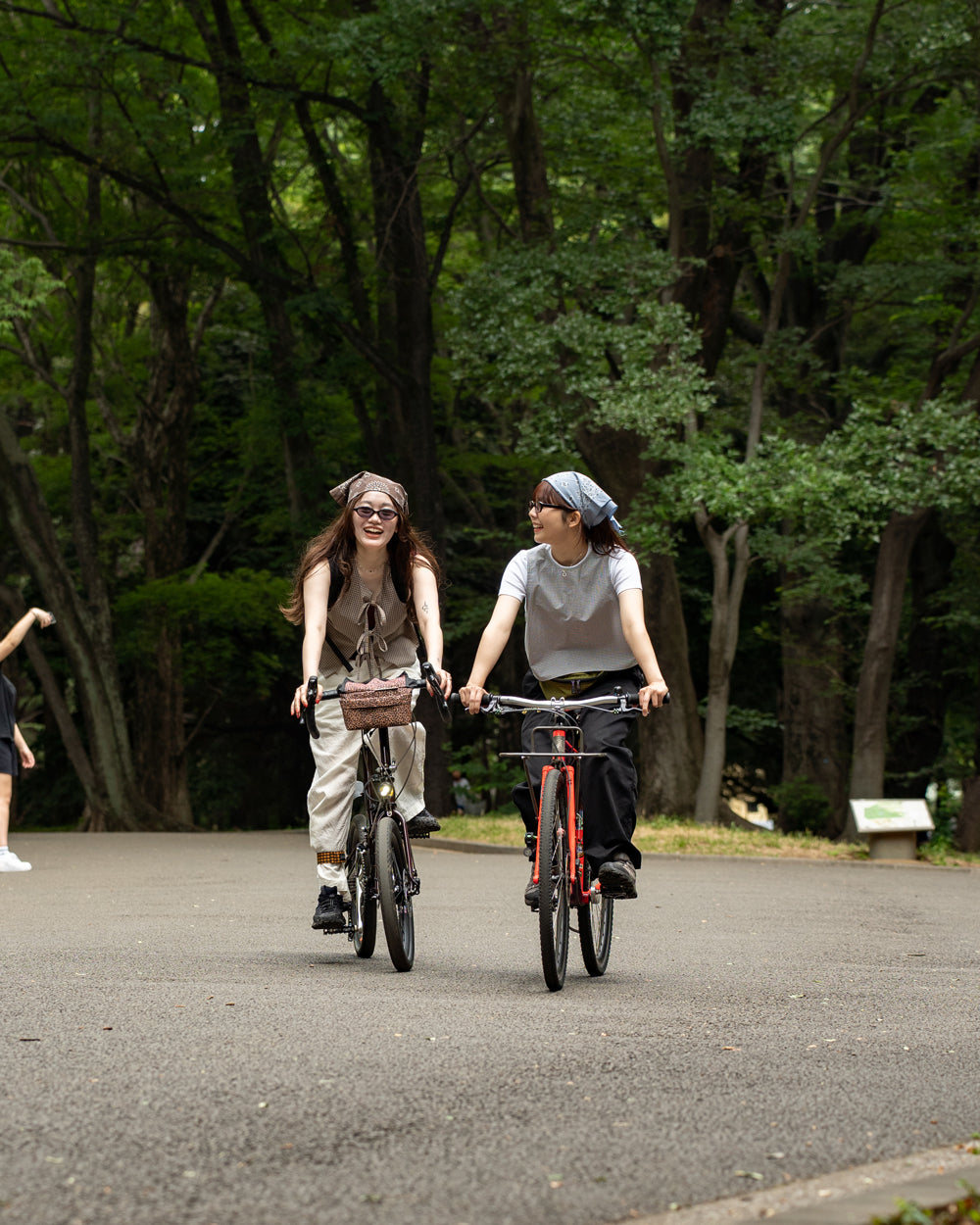 Americana × Friday  2way vest -White check