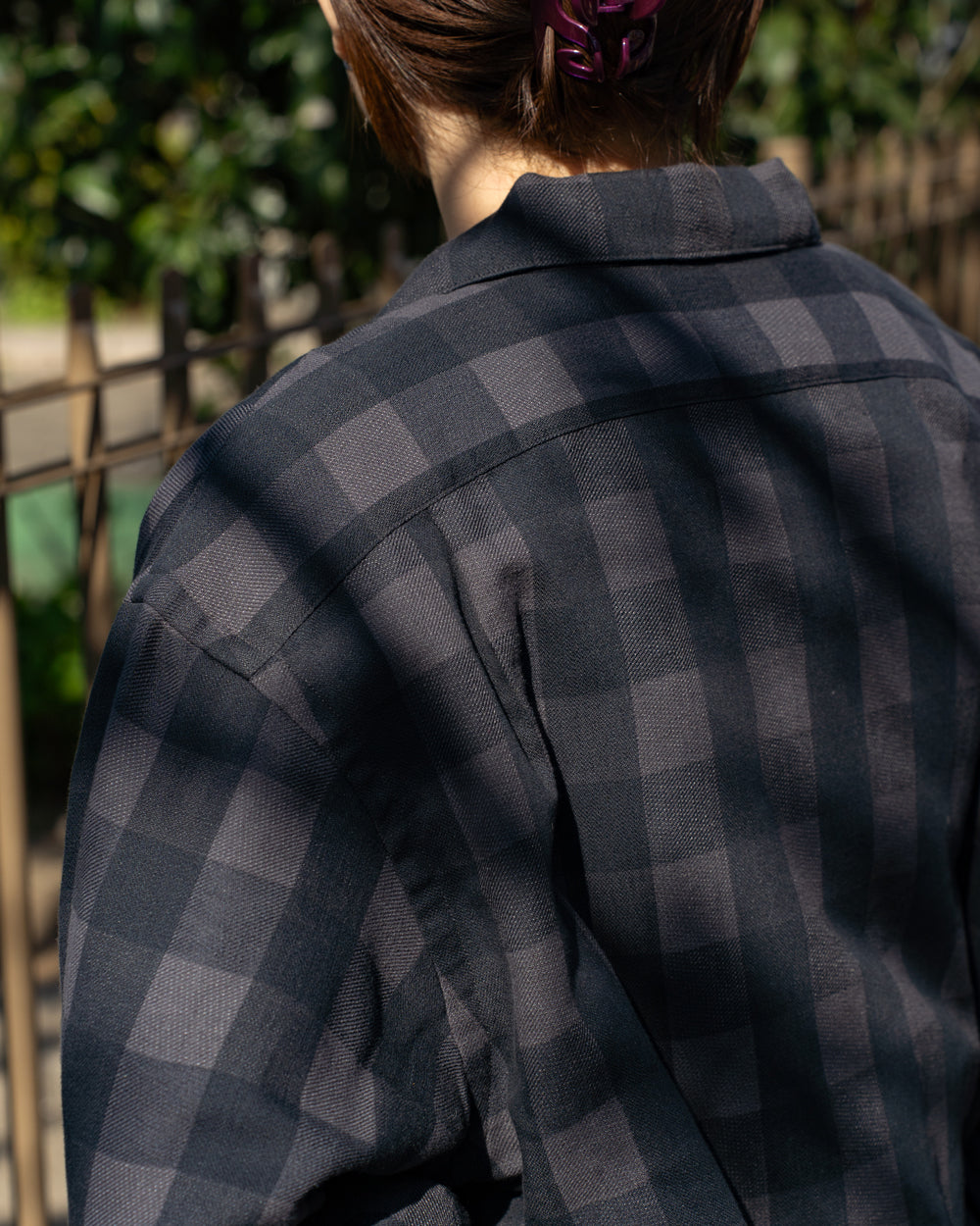 THE NORTH FACE PURPLE LABEL Checkerboard Field Open Collar Shirt