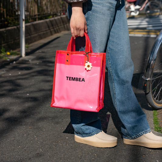 TEMBEA　PAPER TOTE SMALL TOUMEI