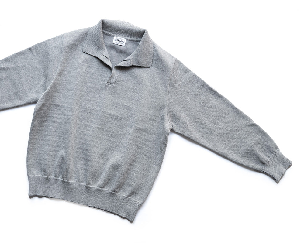 Yonetomi GIMA COTTTON TENJIKU KNIT P/O