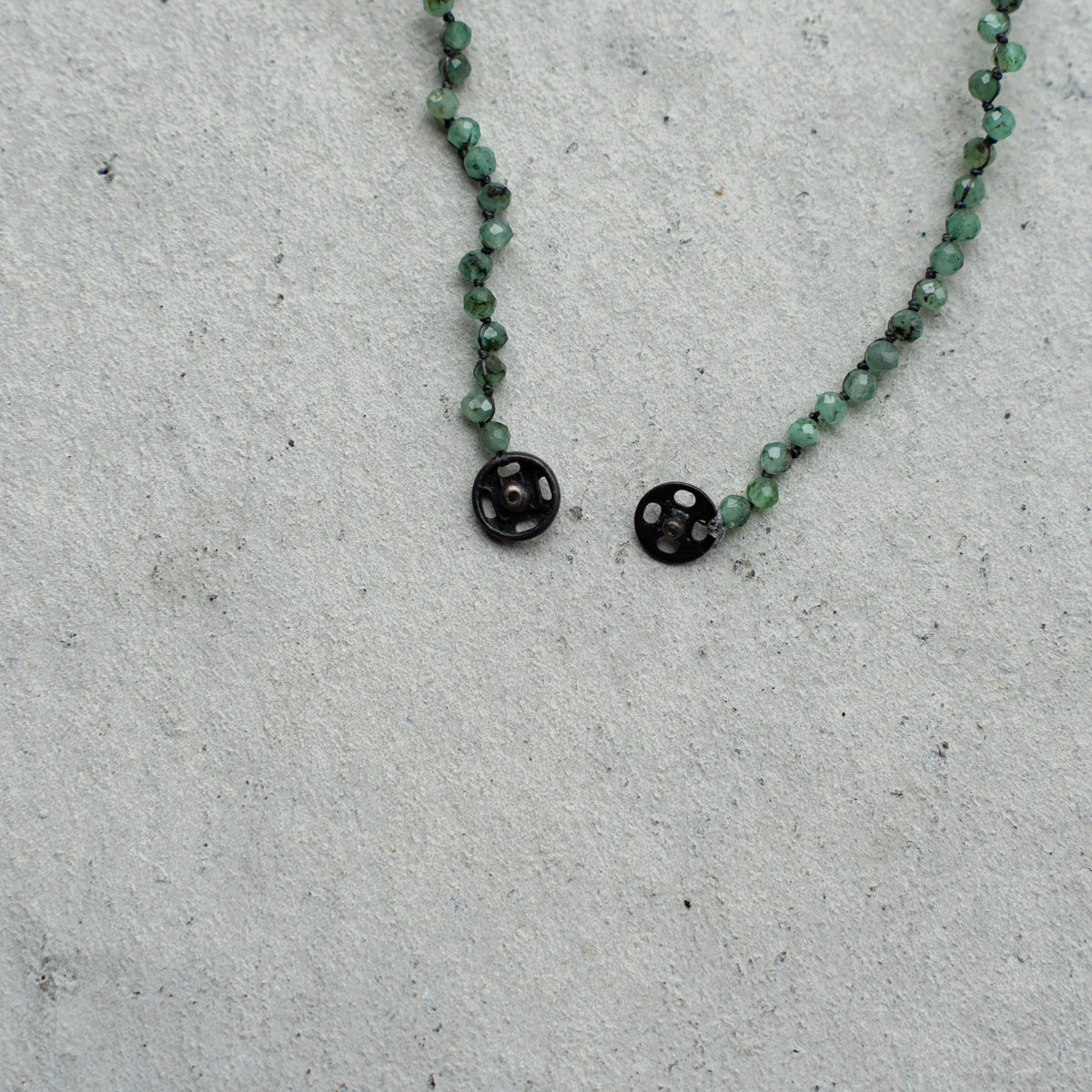 Melanie DeCourcey  DNA 2mm Emerald bracelet
