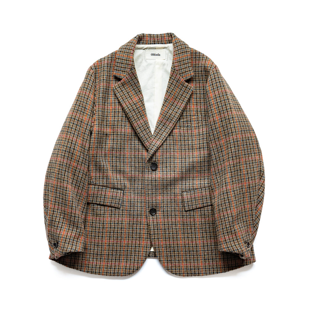 Oblada UNCONSTRUCTION JACKET -GUNCLUB CHECK