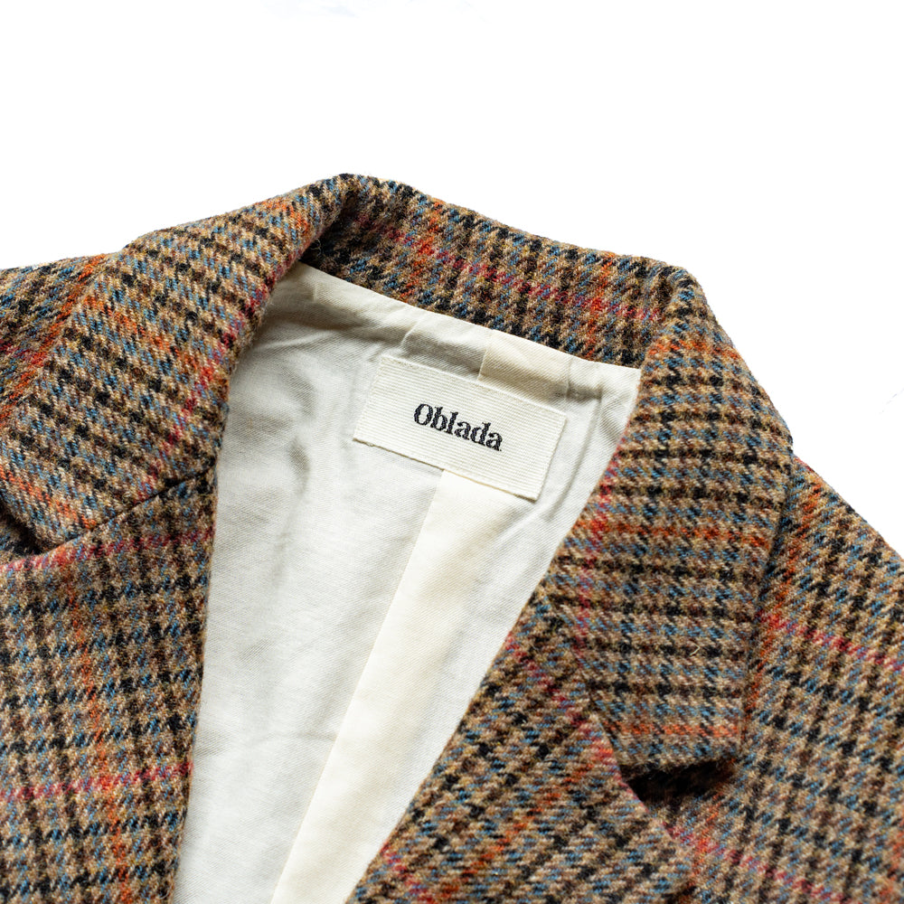 Oblada UNCONSTRUCTION JACKET -GUNCLUB CHECK